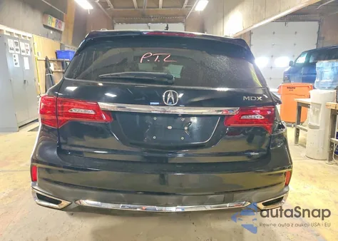 2017 Acura Mdx Advance z USA, uszkodzony, nr VIN 5FRYD3H8XHB001266